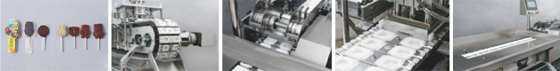 Automatic Pastry Stamping Machine with Stick Inserting